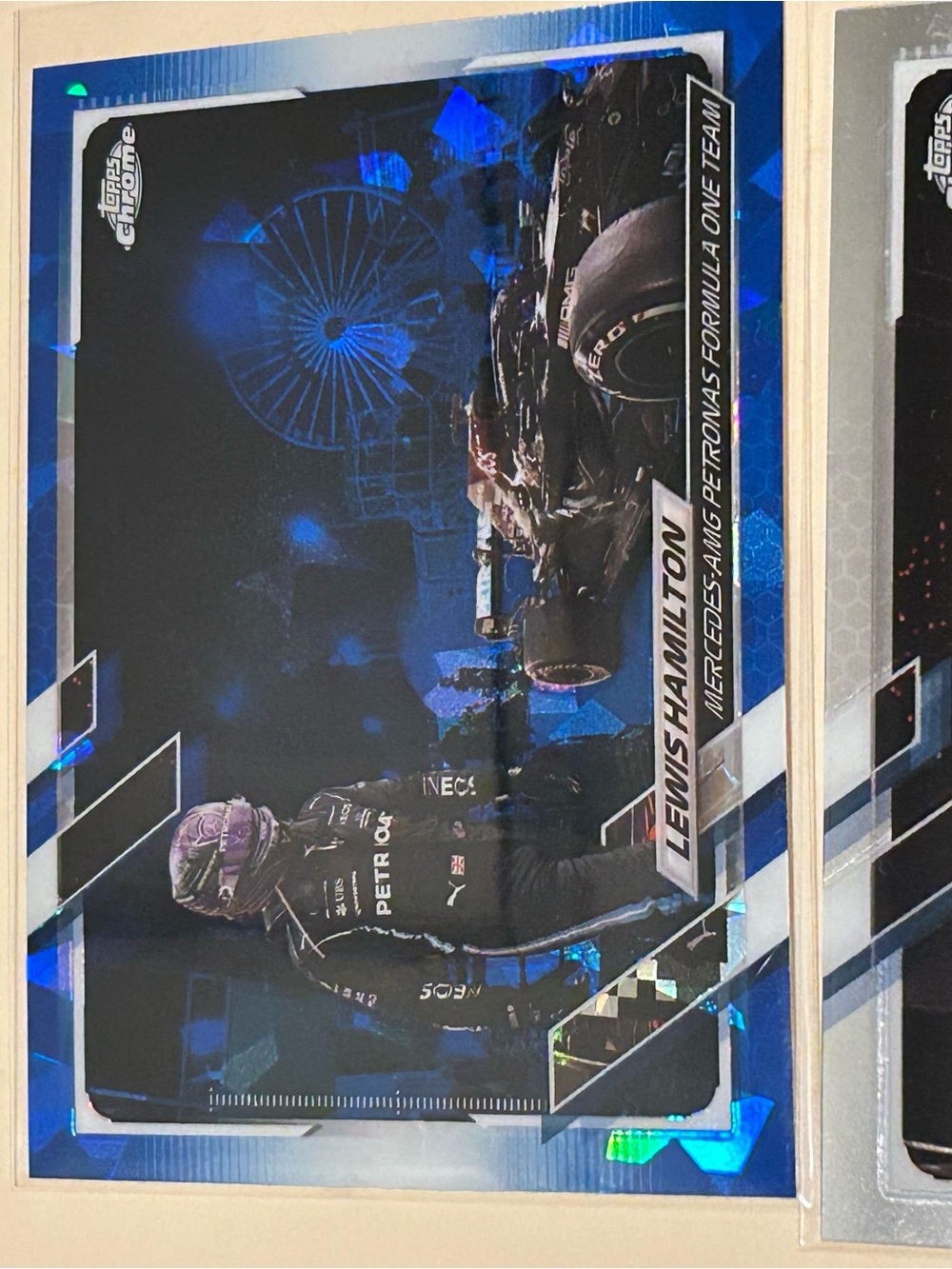 Lewis Hamilton Topps Cards Lot of 4 Sapphire and more - Picture 2 of 10